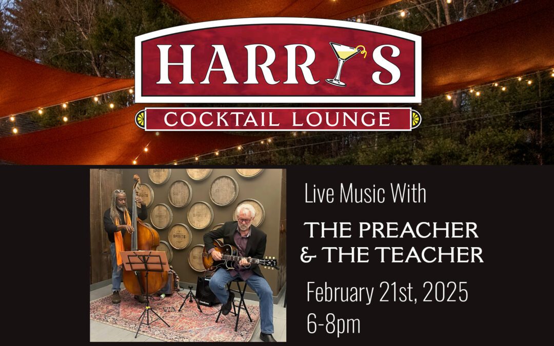 Live Music: Jazz Duo Featuring Rev Leon Dunkley and Stephen Stuntz