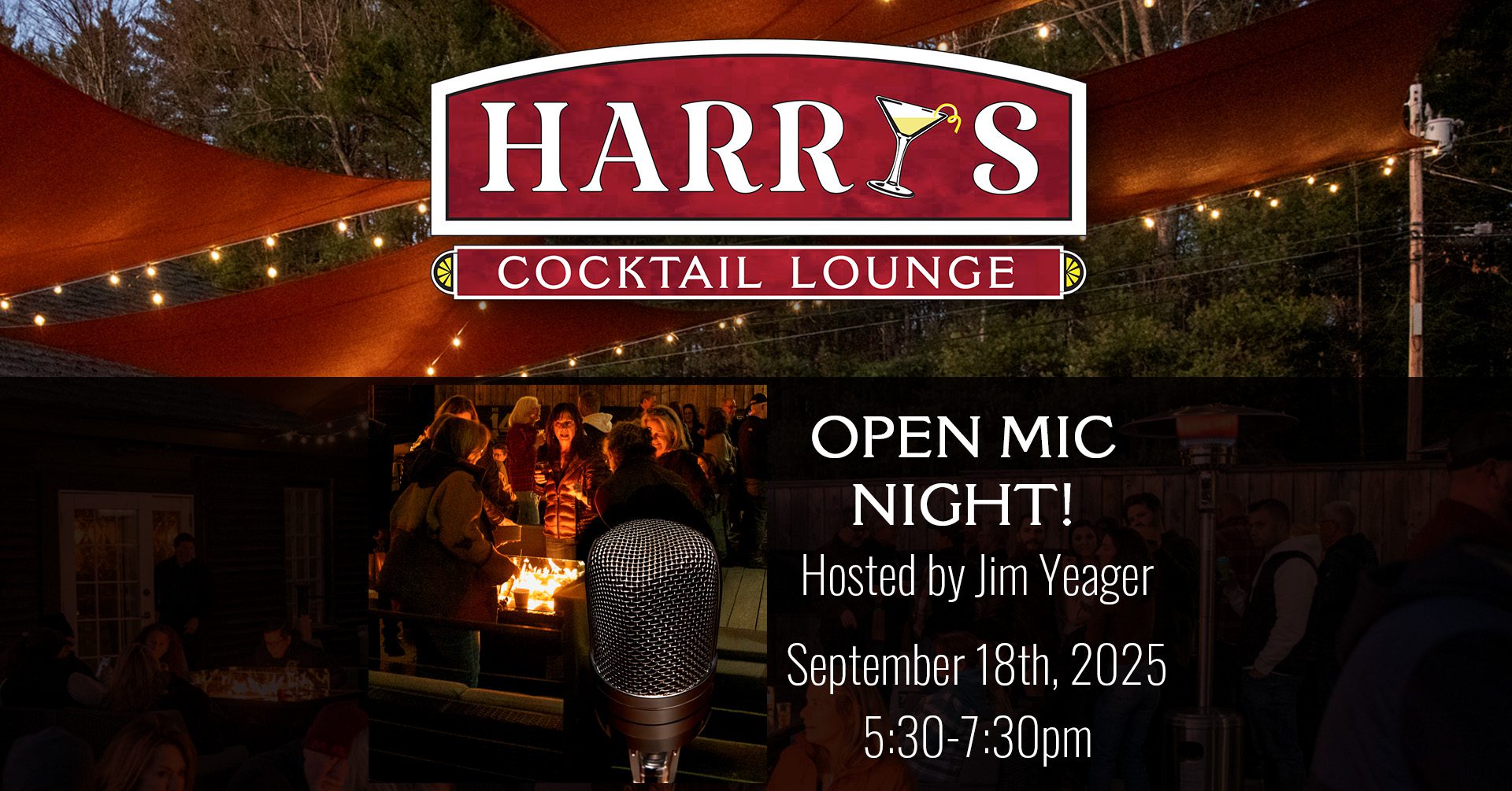 Open Mic Night hosted by Jim Yeager