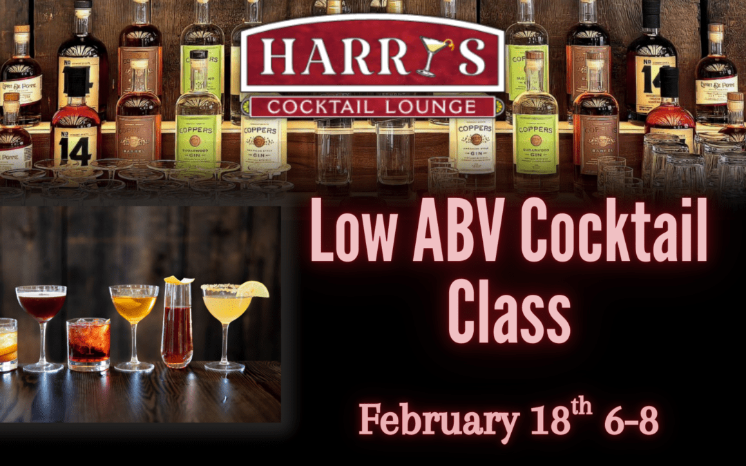 Low ABV Cocktail Class